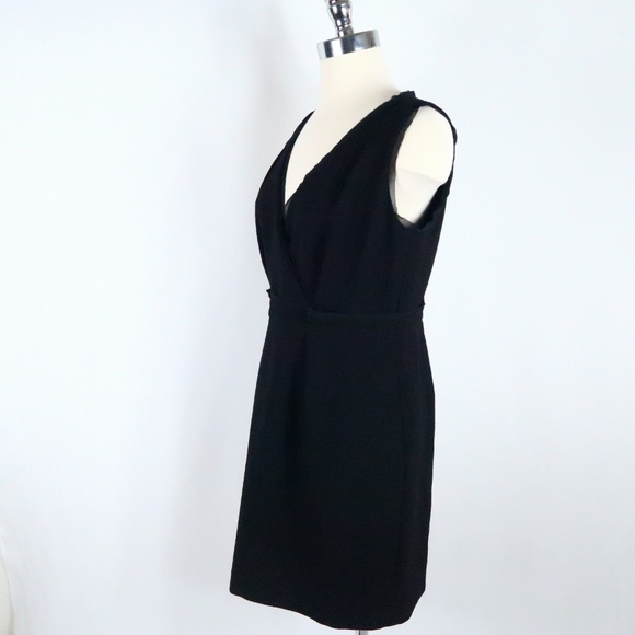 🛑Ann Taylor LOFT Black Midi Dress - Picture 3 of 8